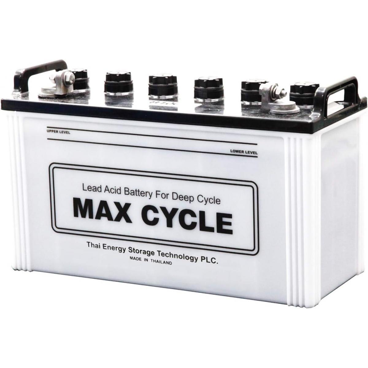 【在庫有・即納】MAX CYCLE マックスサイクル 電動車バッテリー (EBバッテリー) EB100-LL 産業用作業車両 電動車イス サイクルサービス 端子：LL EB