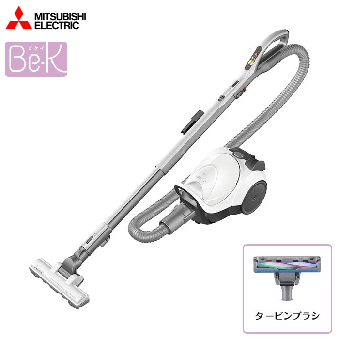 掃除機 紙パック式 クリーナー Be-K ビーケイ TC-FJ2E-W シャイニーホワイト