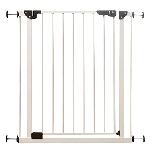アイリスプラザ ペットゲート ベビーゲート スチールゲート ドア付き 突っ張りタイプ ホワイト 高さ78cm 設置幅70-91cm 4,901円