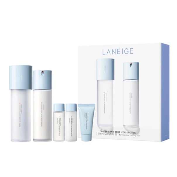 ウォーターバンク ブルー ヒアルロニック エッセンシャル セット/トナー 160ml+25ml + エマルジョン 120ml+25ml+クレンジングフォーム 30g/中·乾性用/脂性·複合用