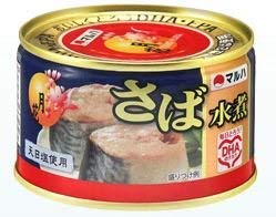 即日発送 さば水煮月花(プルトップ缶) 12入 200グラム (x 12)