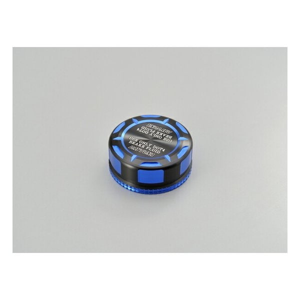 マスターシリンダータンクキャップ ニッシン φ38 ブルー D92738