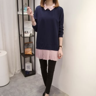 シフォンワンピース ピンク ワンピース スリム 細身 ストレート スマート かわいい きれいめ