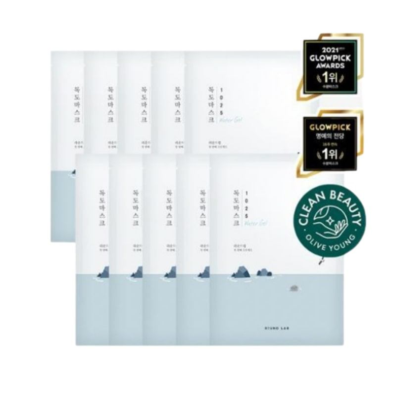 1025 独島 水分 ウォーターゲル マスク 10枚