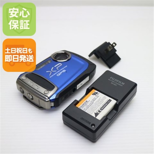 新品同様 FinePix XP150 ブルー デジカメ FUJIFILM 111