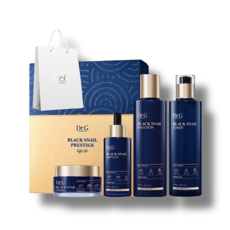 ブラックスネイル プレステージ トナー 150ml + エマルジョン 150ml + アンプル 50ml + クリーム 50ml 4点セット