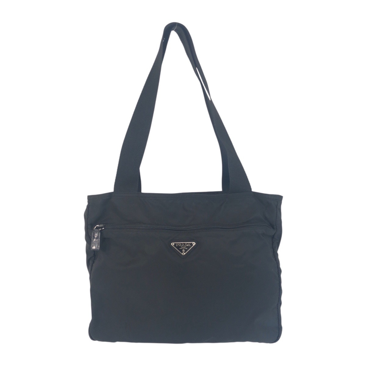 テスート 三角ロゴプレート 男女兼用 ブラック 黒 シルバー金具 ナイロン トートバッグ ショルダーバッグ レディース 504460 28,350円