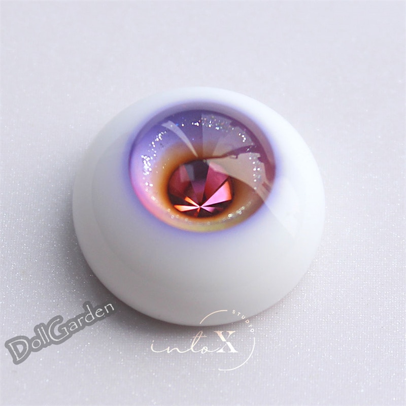 BJD ドールアイ レジンアイ 『Candy Dream 』 樹脂アイ ラメ入り ピンク系 球体関節人形用樹脂眼 12mm/14mm/16mm/18mmサイズ