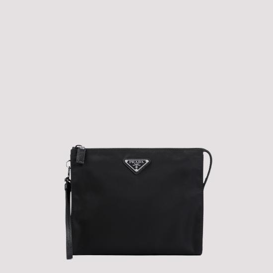 PRADA Men Leather Goods 2NE789 2DMH F0002 NERO