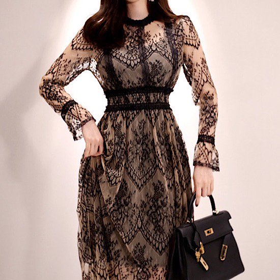 【取寄：納期2週間】パーティードレス ワンピース ドレス パーティー ロング丈 体型カバー 大きいサイズ 二次会 結婚式 お呼ばれ 春夏 ドレス 袖あり フォーマルドレス 同窓会 低身長 ワンピース