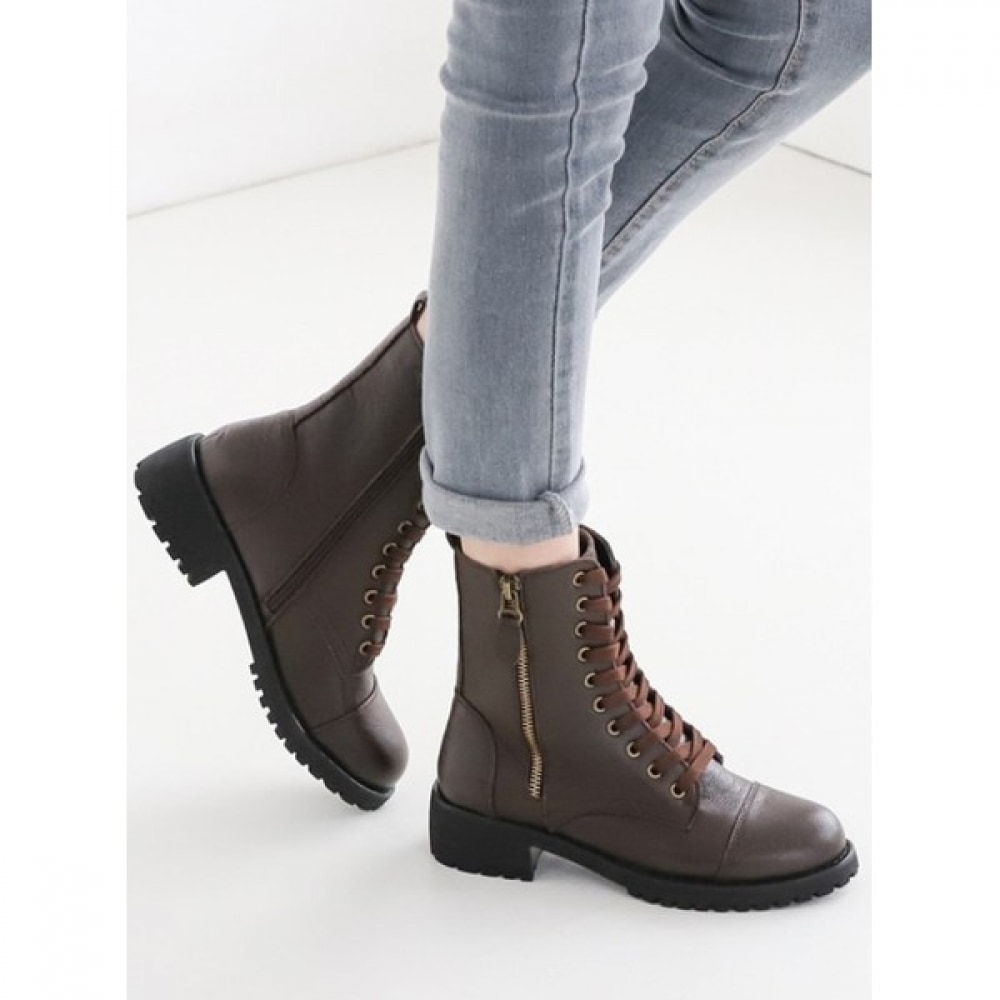 (Ninas Paris) 牛革ベーシックミドルウォーカーファスナー付き 6,696円