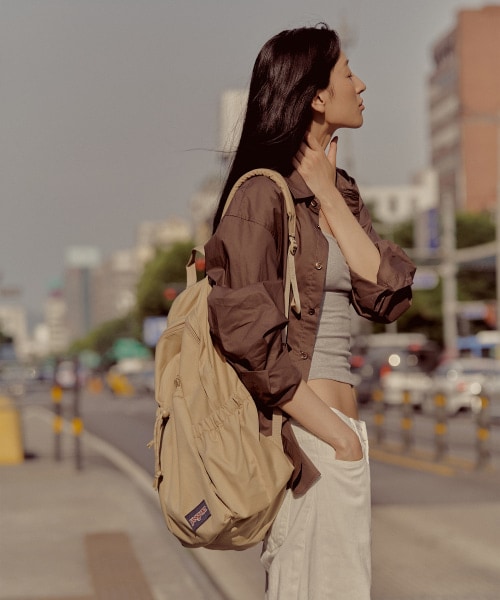 JANSPORTS 公式 リュック ラウンジパック TRAVERTINE