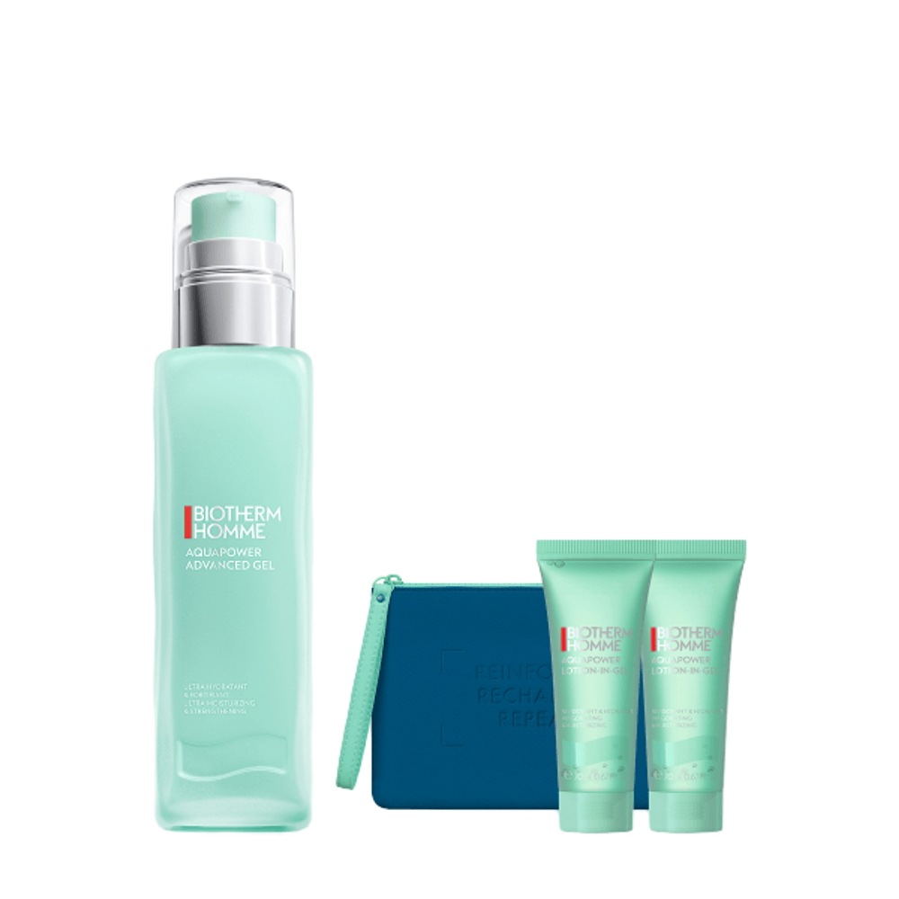 アクアパワー アドバンスド ジェルローション PRO 100ml セット(+オールインワン40ml+ポーチ)
