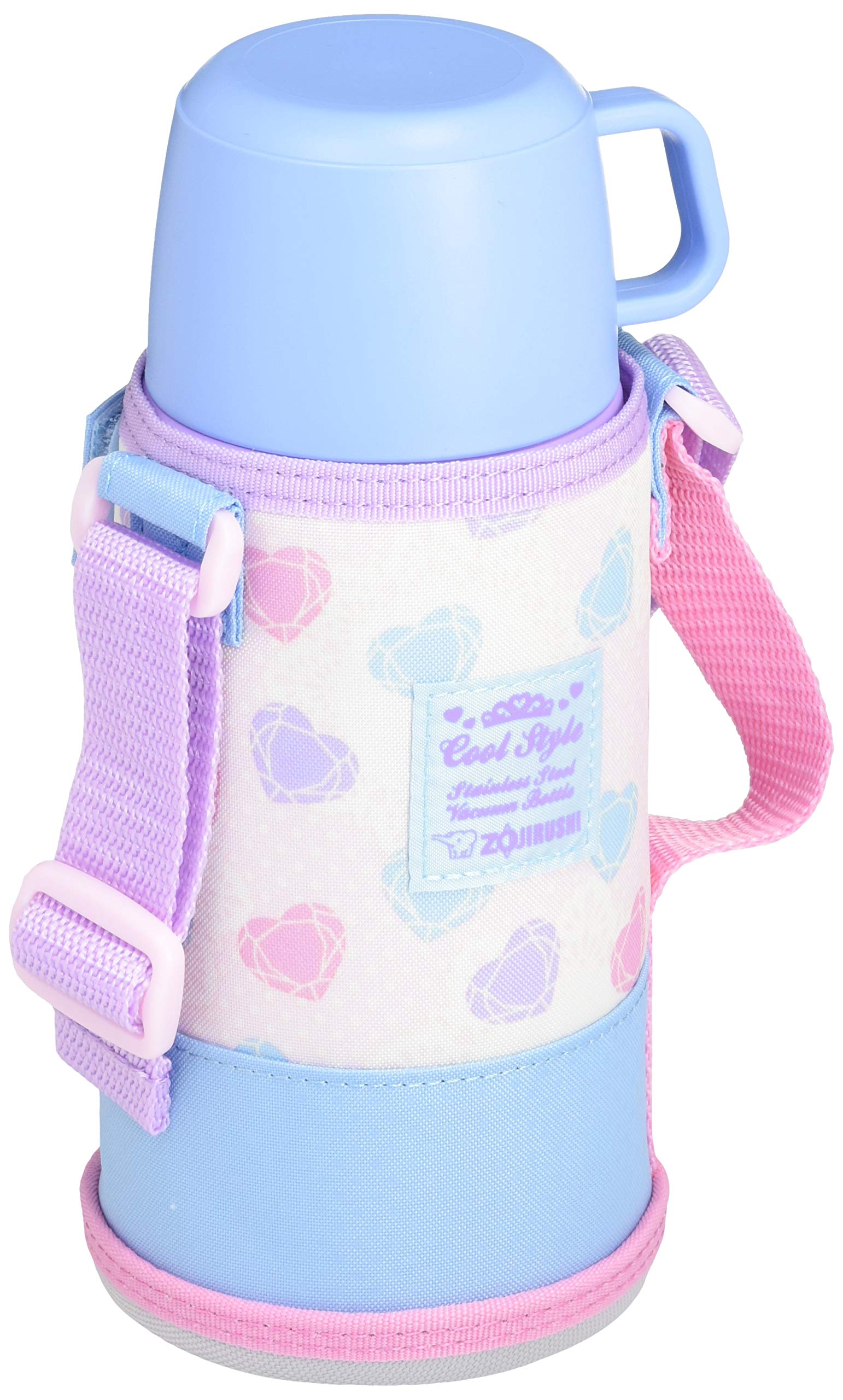 【最安値挑戦中】 象印 お出掛け クール・スポーツボトル ハートブルー 620ml ステンレス鋼 SP-JB06-AK