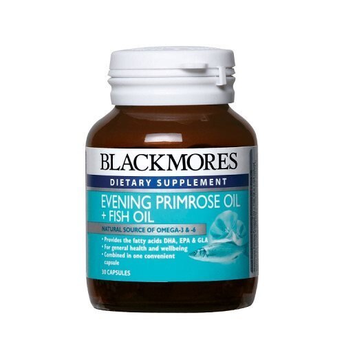 100％品質 **Blackmores Evening Capsules 30 Oil Fish + Oil Primrose その他