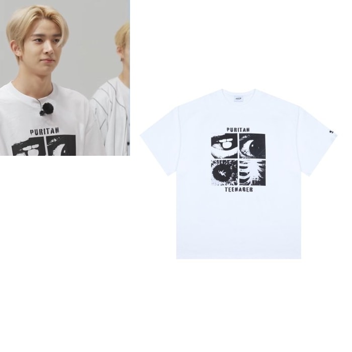 【ENHYPEN ヒスン着用】 GRAILZ PURITAN TEENAGER T SHIRTS [WHITE]