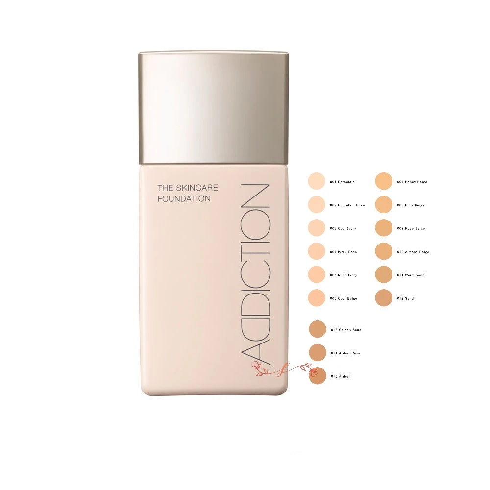ADDI CTION　ザ スキンケア ファンデーション SPF 25 PA++ 30mL/ファンデーション 正規品 パウダーなしでも美しくツヤめく仕上がり 素肌感 ファンデーション 乾燥対策