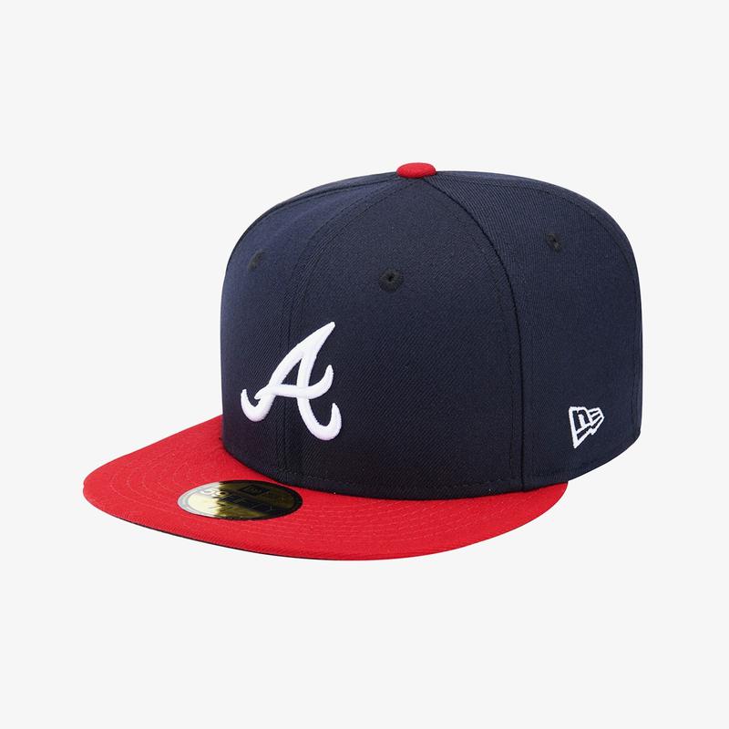 MLBオーセンティック アトランタ ブレーブス ホーム ネイビー / スカーレット 70361069