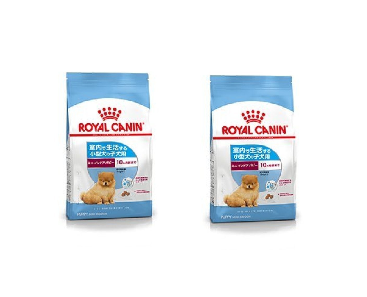 ロイヤルカナン SHNミニ インドア パピー(室内で生活する小型犬専用フード　子犬) 800g×2個セット