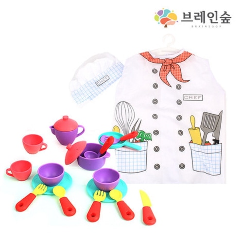 ブレインフォレストマランマランシェフロールプレイ衣装付き幼稚園児童家学院教授教区団体