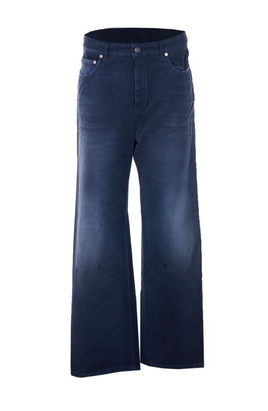 BALENCIAGA Men Straight Pants 857194 TTW648074 Blue