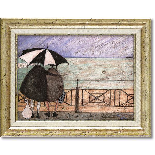 ユーパワー サム/トフト Gel加工 アートフレーム 「ワンダフル ライフ」