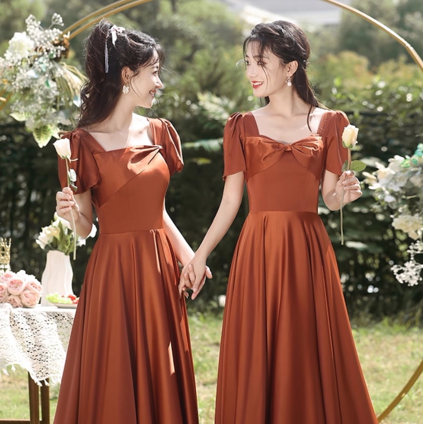 レディース ワンピース ドレス ロング マキシ 丈長 半袖 セミフレア スリム Aライン 背中開き フェミニン リボン ウエストマーク 編み上げ きれいめ 上品 かっこいい ガーリー 個性的 主役級