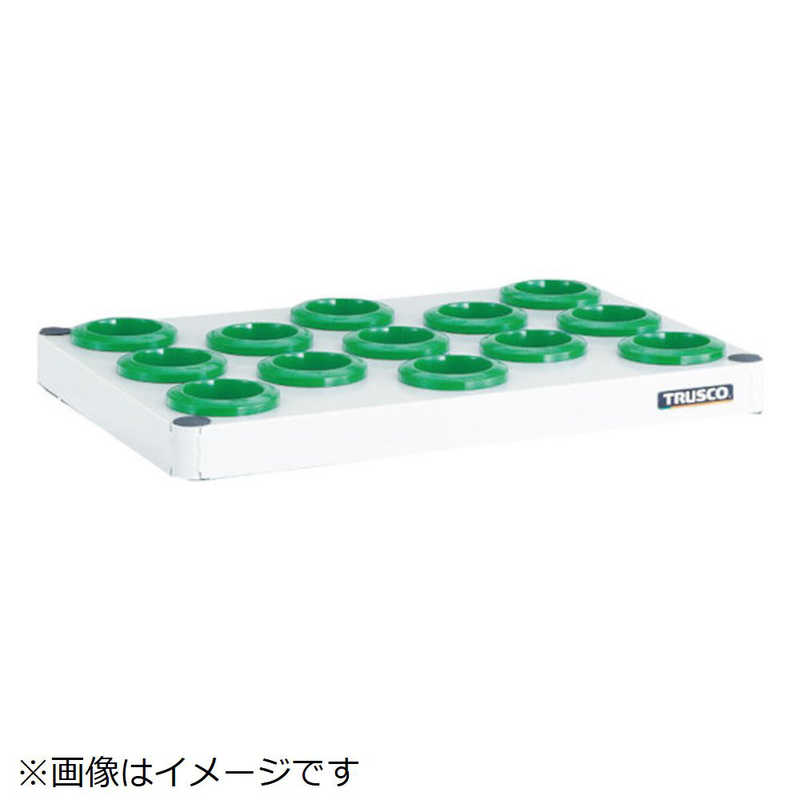 トラスコ中山　フェニックスワゴン 棚板 600×400 BT-50 YG色　PEWTL64AYG