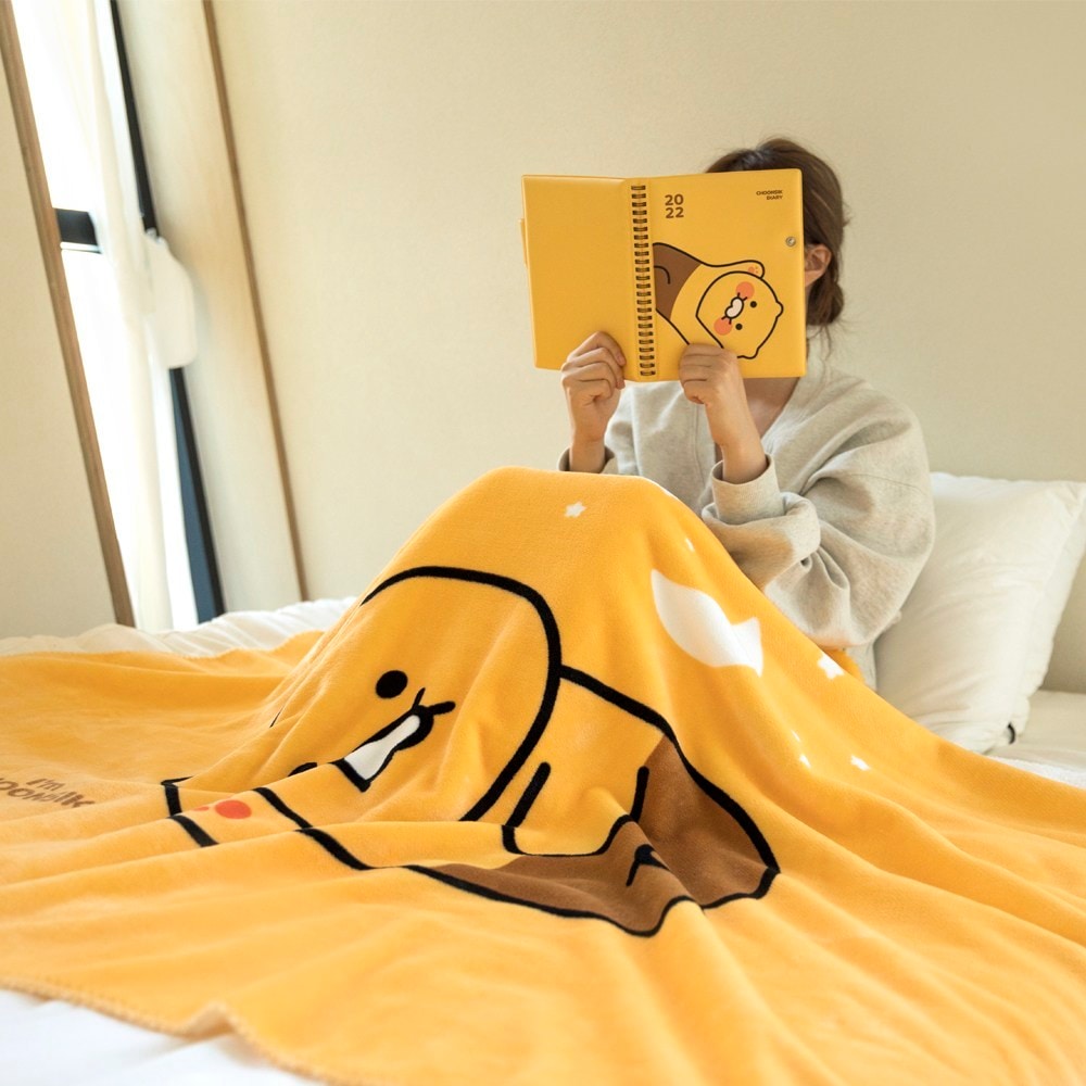 春食の大きな毛布