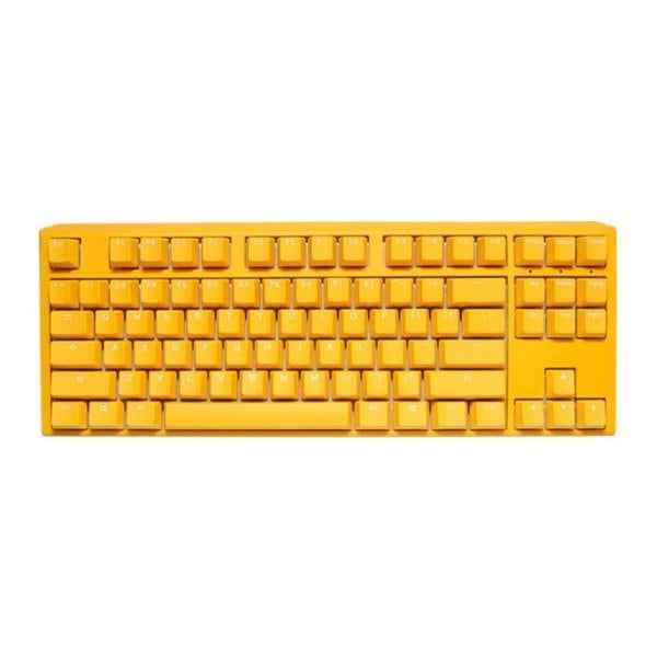 One 3 Yellow Ducky TKL RGB Cherry Silver メカニカルキーボード DK-ONE3-YELLOW-DUCKY-RGB-TKL-SILVER