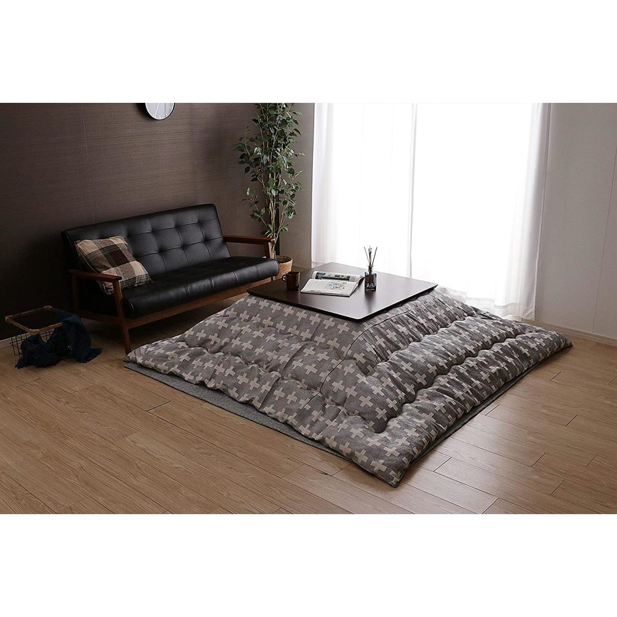 【i】【代引不可】 こたつ布団 長方形 ベルンII グレー 約200×250cm こたつ掛け布団 ナチュラル ベーシック【北海道・沖縄・離島不可】【代引不可/沖縄・離島不可 14,168円