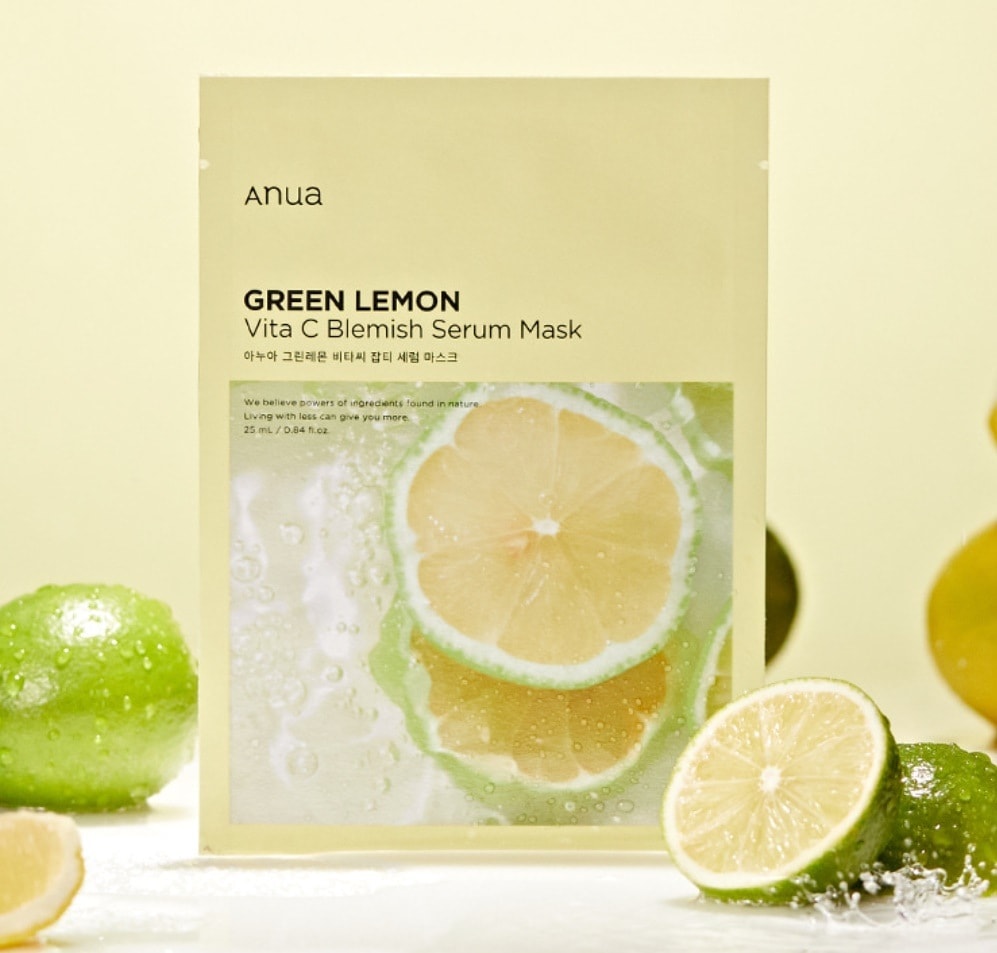 グリーンレモンピュアビタCセラムマスクパック 10枚