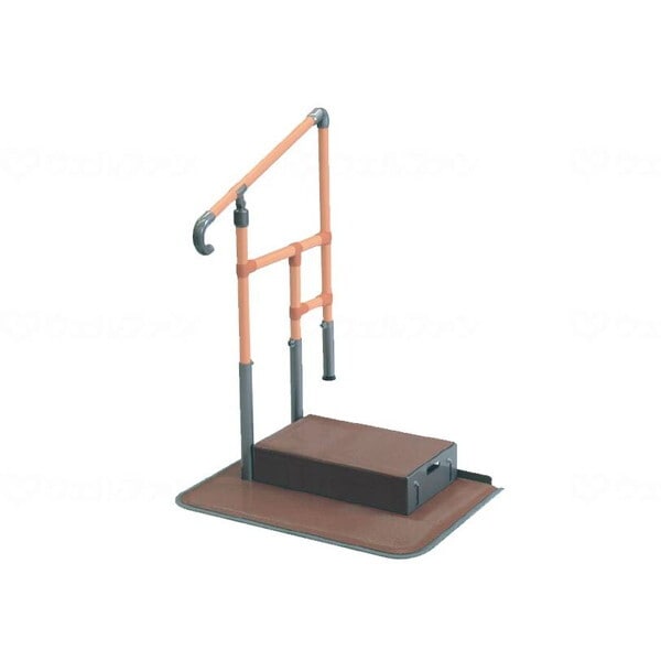 あがりかまち用たちあっぷステップ台付片手 CKE-02MB メーカー直送