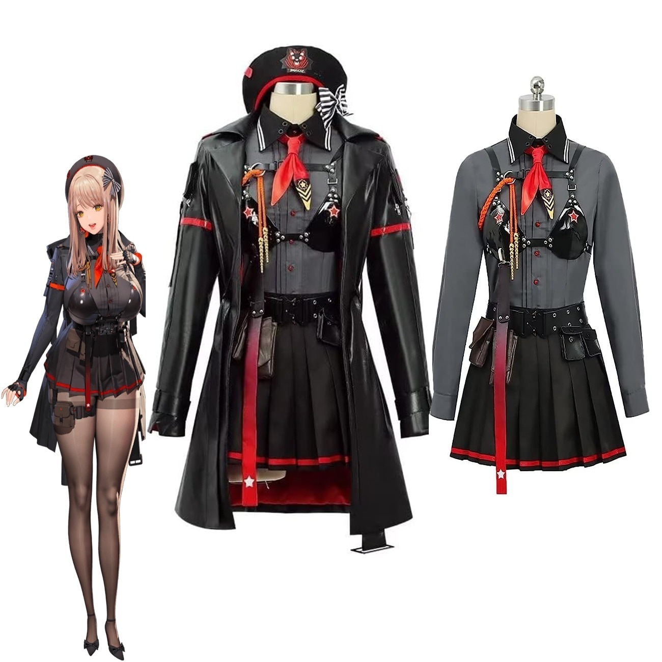 【予約商品】ハロウィン コスチューム 道具 飾り 同人服 変装 制服 衣装 コスプレ仮装 コスプレ衣装 ヘルム バイパー ソーダ ジャッカル ユニ ラピ ミハラ えま エマ NIKKE コスプレ ニケ 14,001円