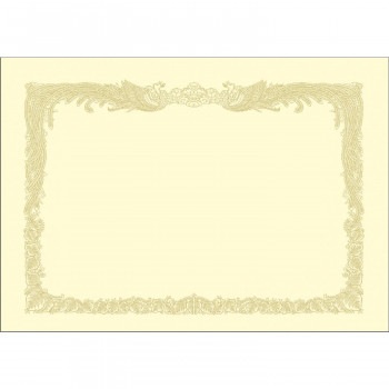 タカ印 OA賞状用紙 クリーム B4判 縦書用 100P 10-1177 100枚