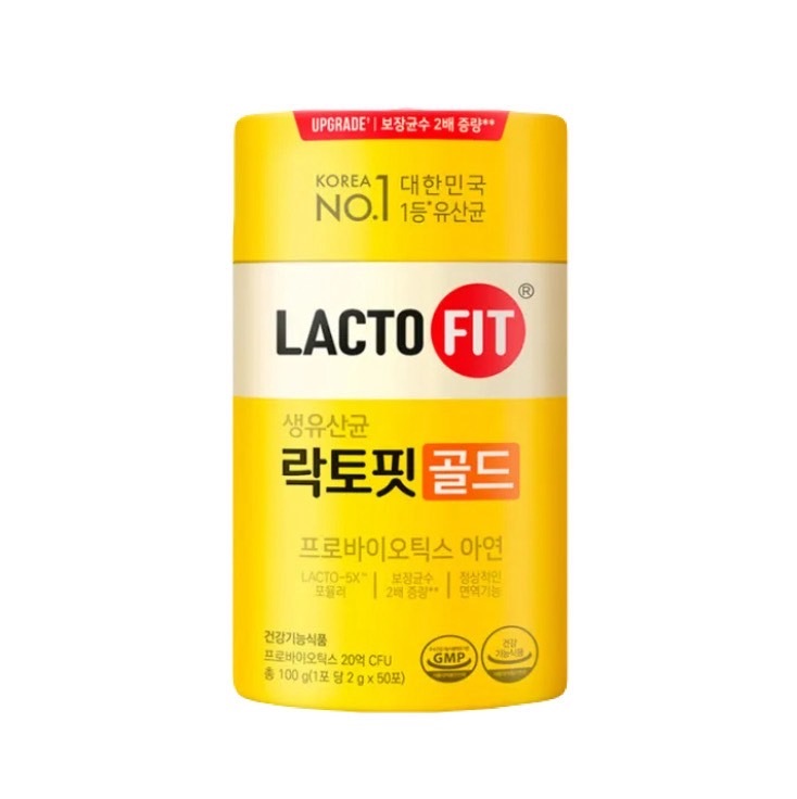 LACTO-FIT（ラクトフィット）5Xプロバイオティクスサプリメント【韓国人気No.1】腸内環境サポート 50袋入り 4,550円