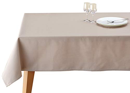 ブルーミング中西 テーブルクロス デリシャスカラー (10色/4サイズ)撥水 長方形 無地 洗濯機で