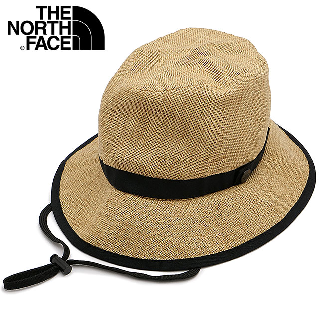 メール便 ハイクハット [NN02341-NA] HIKE Hat メンズ・レディース TNF アウトドア 麦わら帽子 ウォッシャブル ストローハット 速乾 ナチュラル 正規取扱店