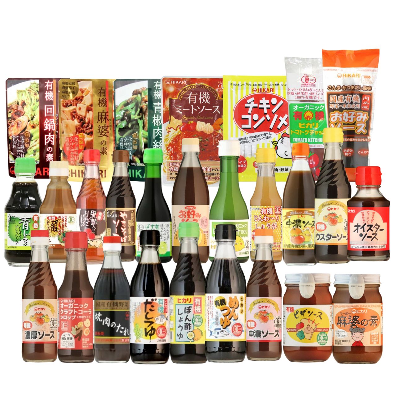 光食品 27種 セット アソート 有機 調味料 食品 ヒカリ食品 組み合わせ商品 組み合わせ 詰め合わせ
