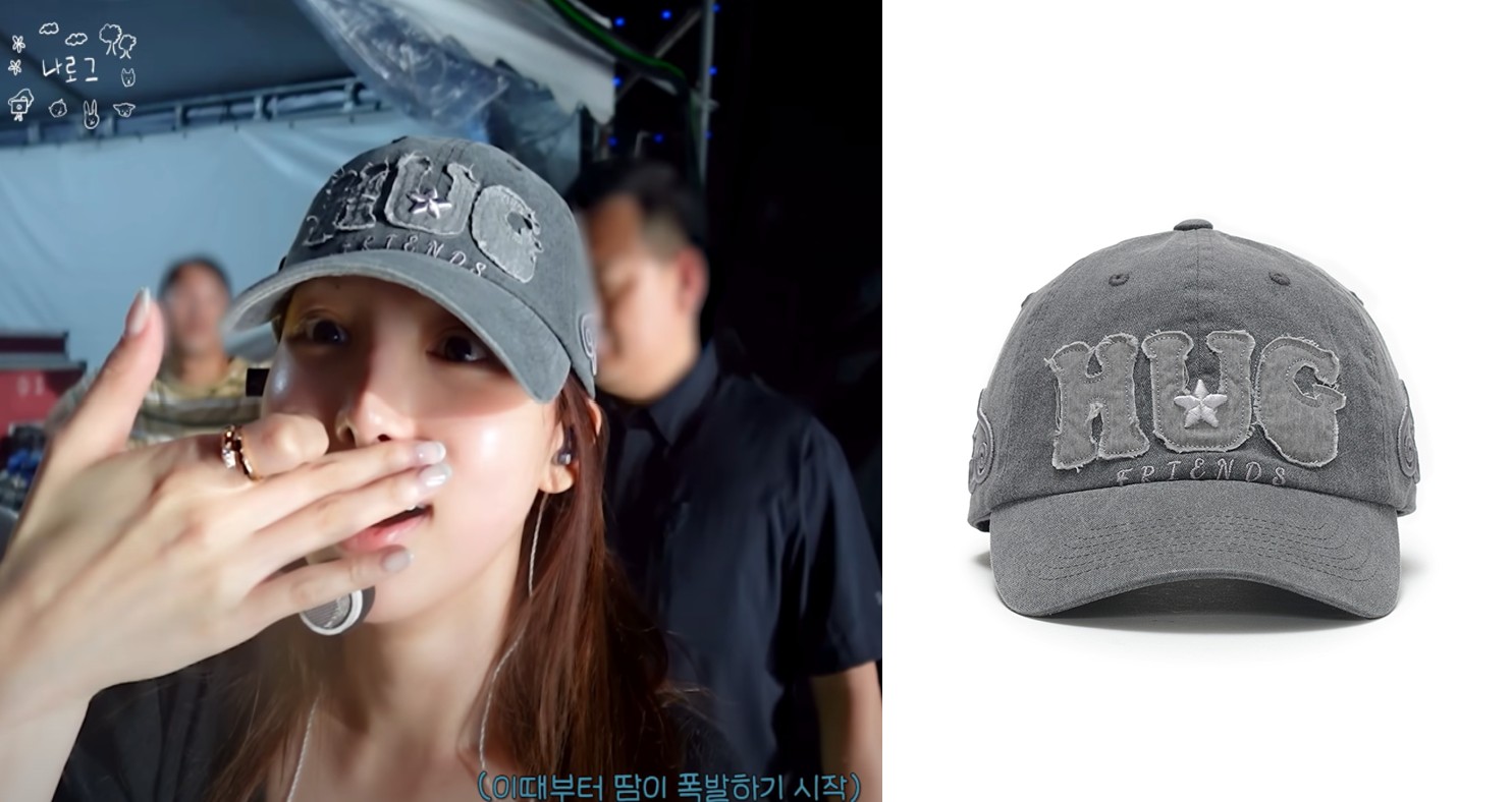 【TWICE NAYEON 着用】HUG friends cap（3カラー）