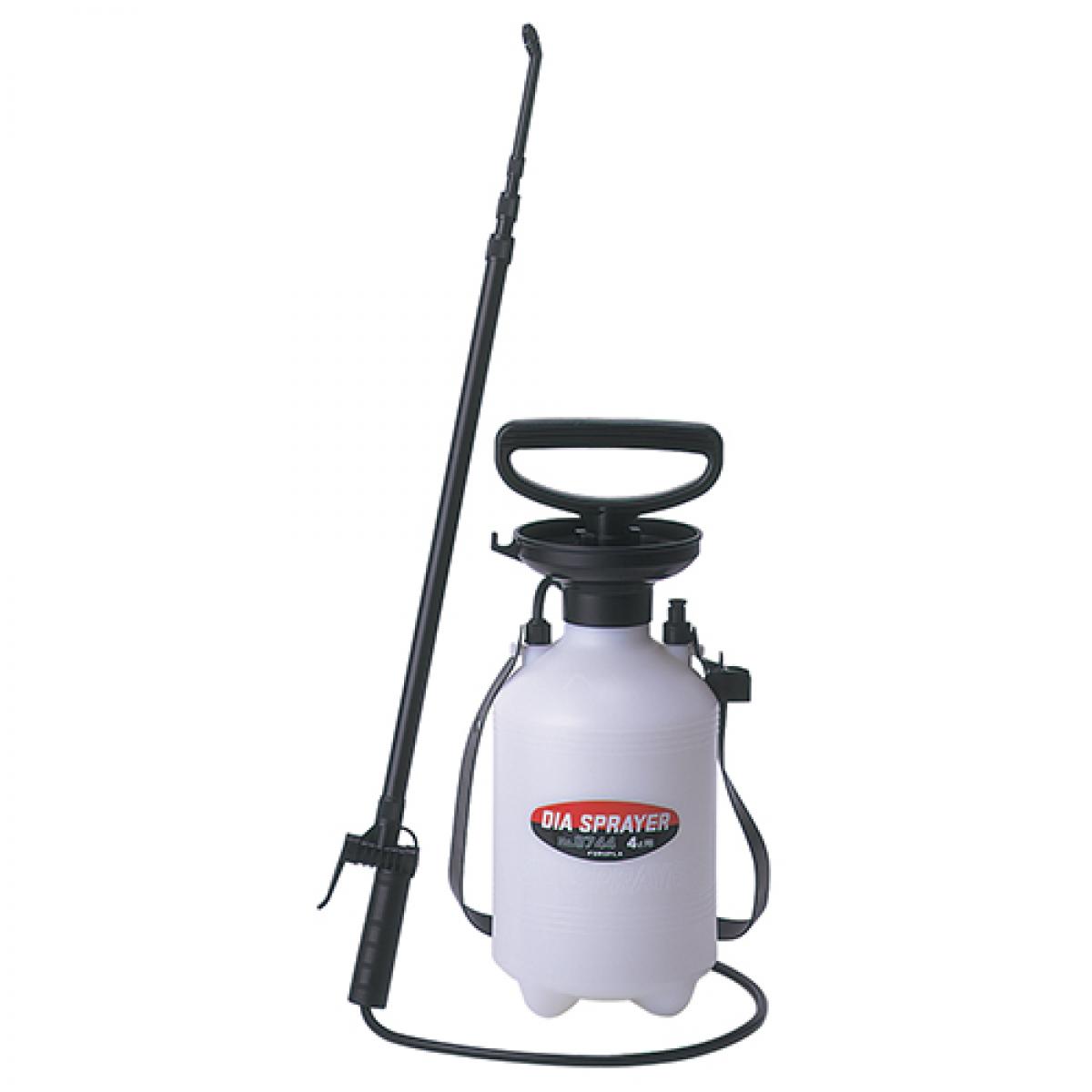 フルプラ 噴霧器 ダイヤスプレープレッシャー 4L用単頭式 エンプラ製 1.5m伸縮ノズル付 3段式 NO.8744 園芸用 畜圧式噴霧器
