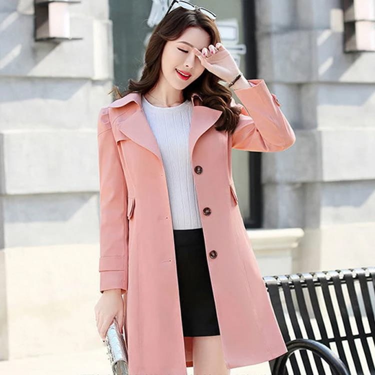 レディースコート　チェスターコート　女性　スプリングコート　トレンチコート　ミドル丈 春夏秋　ジャケット　アウター　通勤