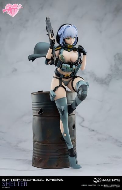 DAMTOYS 1/7 アフタースクール シェルター 1/7 PVC DMF006 第6弾 230mm