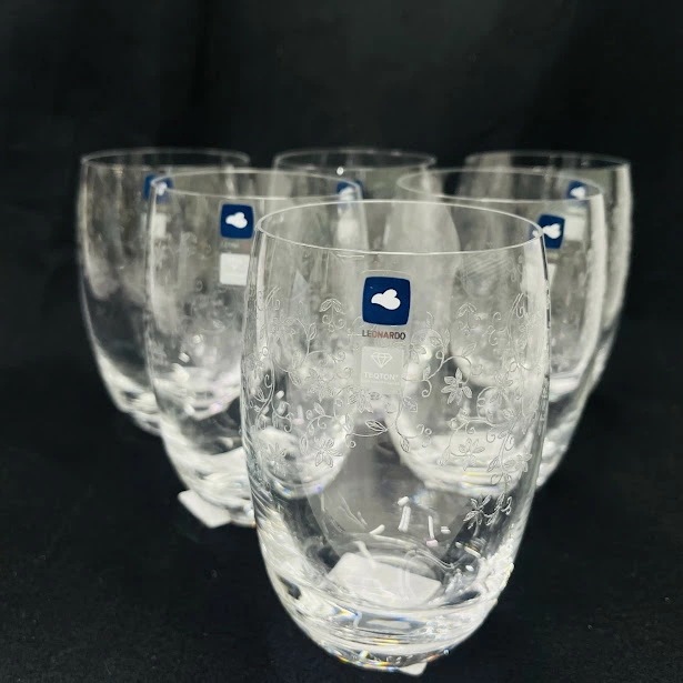 【未使用】LEONARDO (レオナルド) タンブラー クリアー 460ml タンブラー6個セット Chateau 061593