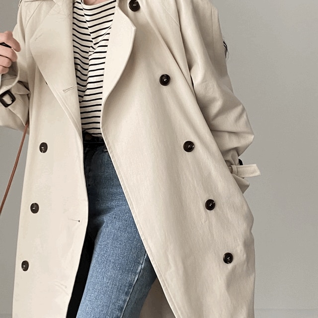 [お問い合わせ殺到] フルーティー トレンチコート ジャケット - bby