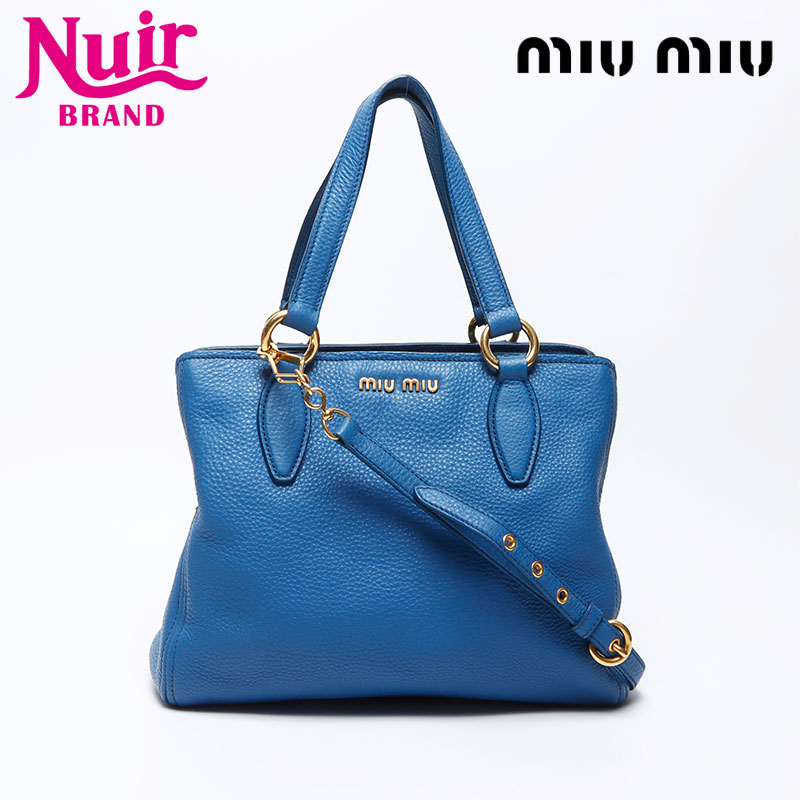 ショルダーバッグ ブルー WS12405