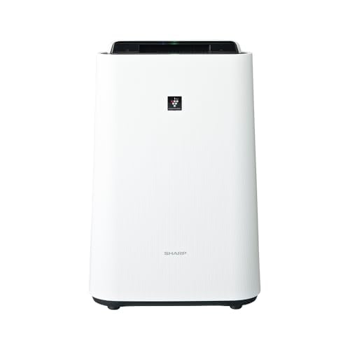 シャープ 加湿 空気清浄機 KC-S50-W プラズマクラスター 7000 浮遊ウィルス 花粉 空気浄化 おすすめ畳数 13畳 加湿量 500mL/h
