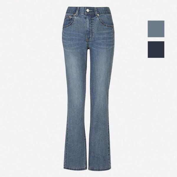 HC07 女性クールマックス ストレートデニムパンツ インバンド NQL145 (S32664794)