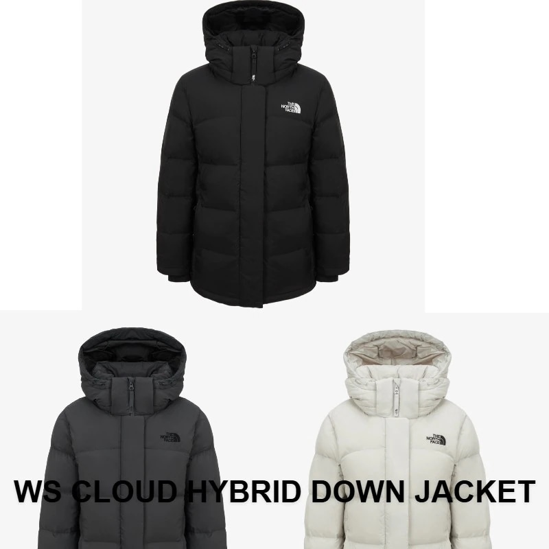 韓国正規品保証 関税負担なNJ1DR31A WS CLOUD HYBRID DOWN JACKETデイリー 基本 着装 男子 女子 人気 韓国 ファッション 男女共用 アウ