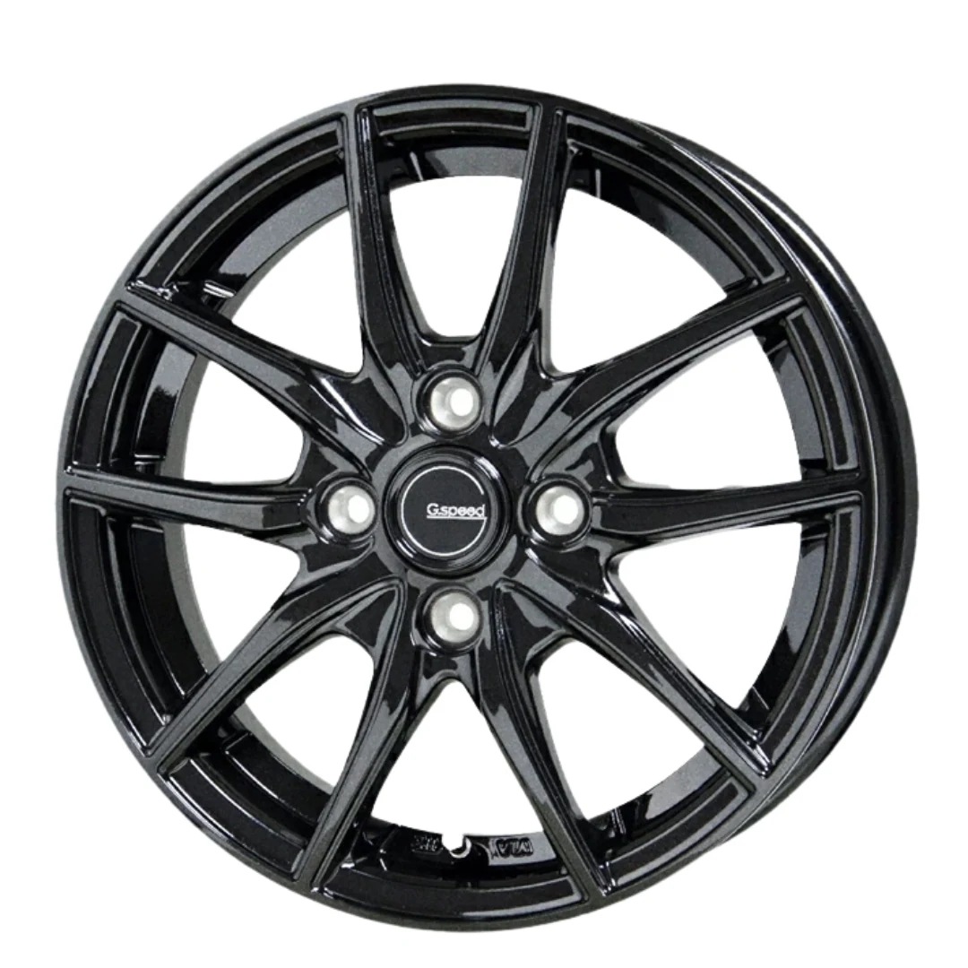 13インチ ホイール 4本セット ワゴンＲ MH23S MH23 2008/09 用 ホイールのプロ監修 安心の車種別設定 134.00B PCD 100 4H +45 G.speed G
